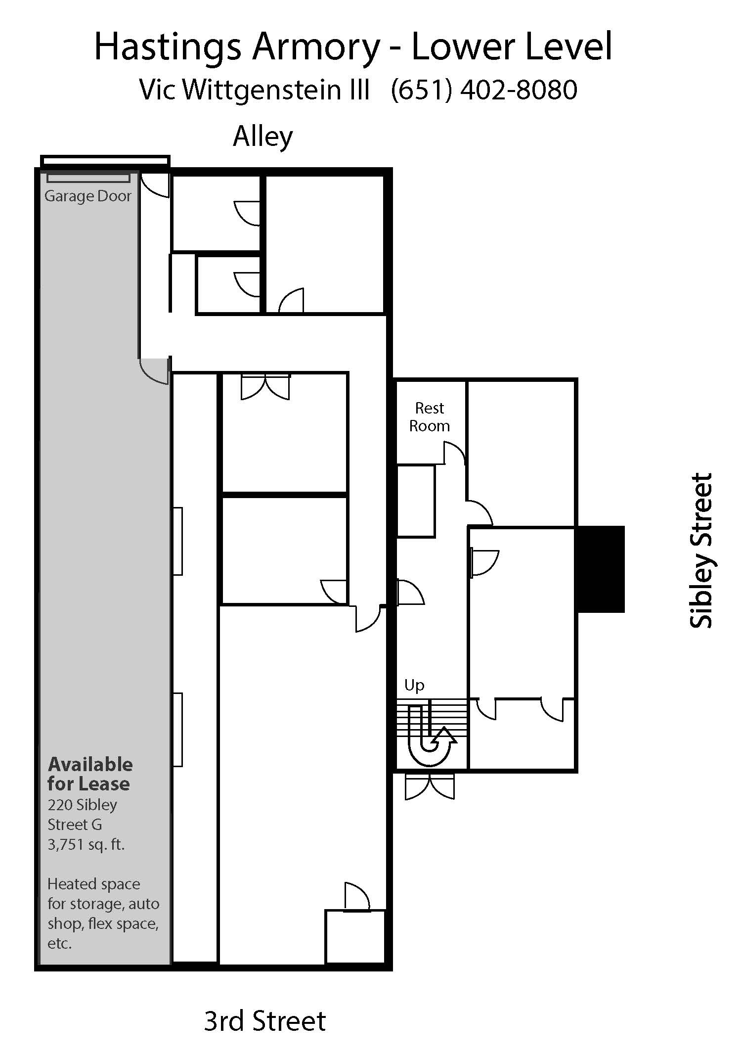 Lower Level Floor Plan - G