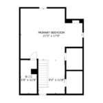 Upper Level Floor Plan - 4426 35th Ave S